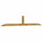 Ekena Millwork Portland Rough Sawn Timber Gable Bracket, Western Red Cedar, 108"W x 18"H x 2"D x 4"F, 4/12 Pitch GBW108X18X0204POR00RWR - alternate 5
